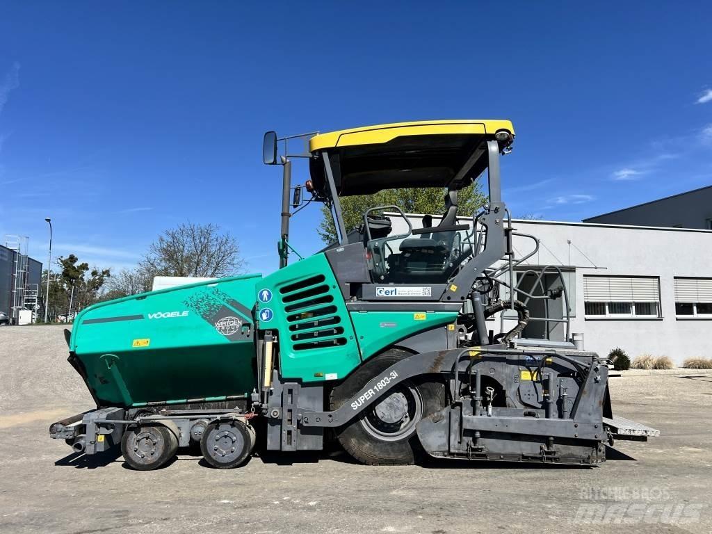 Vögele Super 1803-3i Asfaldilaoturid