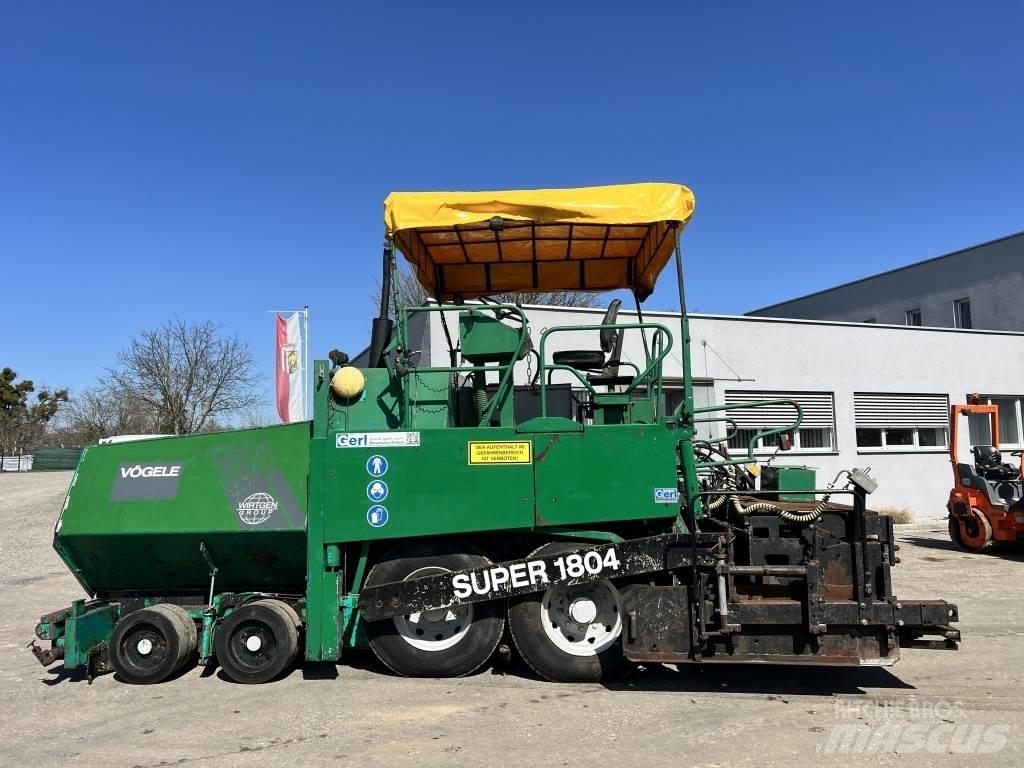 Vögele Super 1804 Asfaldilaoturid