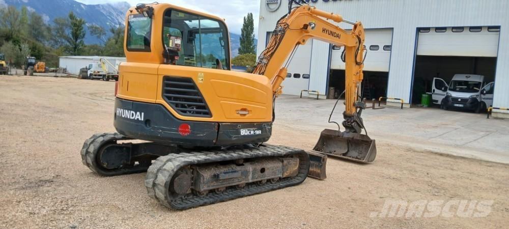 Hyundai R80CR-9A Väikeekskavaatorid 7t-12t