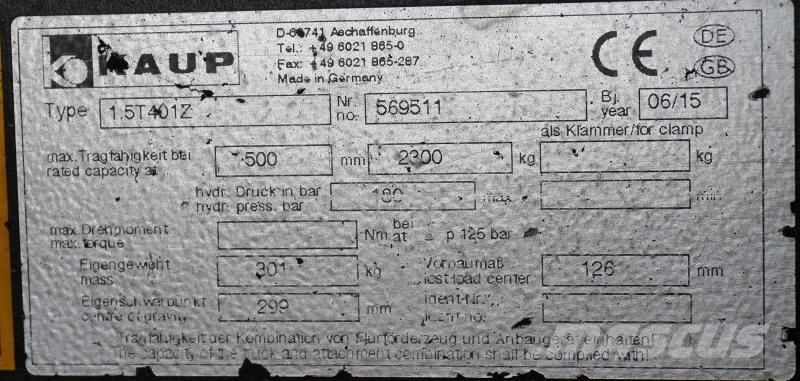 Kaup 1.5T401Z Muud lisaseadmed ja tarvikud