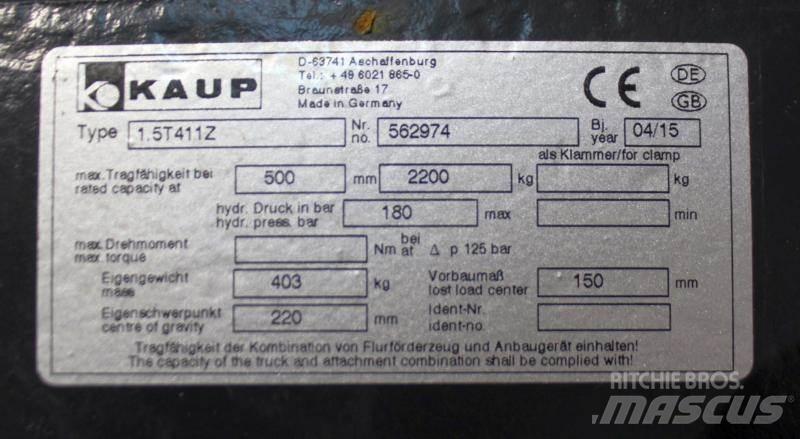 Kaup 1,5T411Z Muud lisaseadmed ja tarvikud