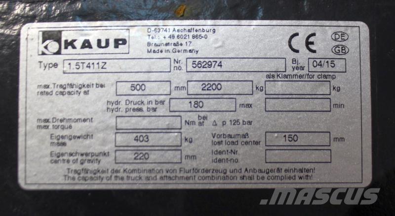 Kaup 1,5T411Z Muud lisaseadmed ja tarvikud