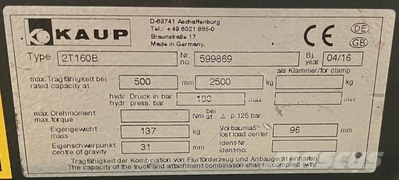 Kaup 2T160B Muud lisaseadmed ja tarvikud