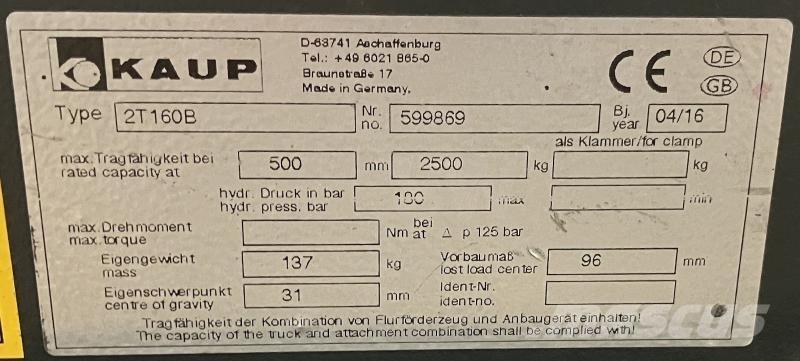 Kaup 2T160B Muud lisaseadmed ja tarvikud