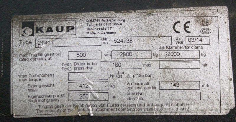 Kaup 2T411 Muud lisaseadmed ja tarvikud