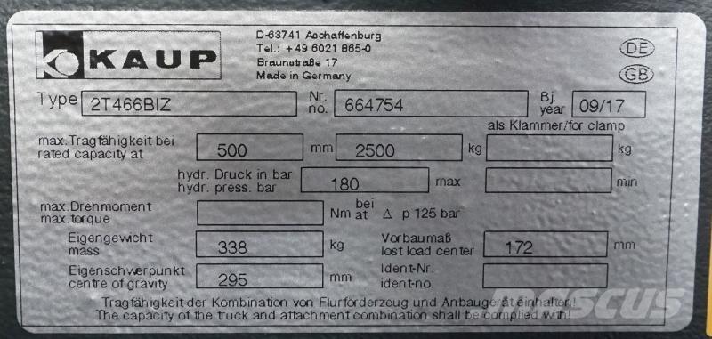 Kaup 2T466BIZ Muud lisaseadmed ja tarvikud