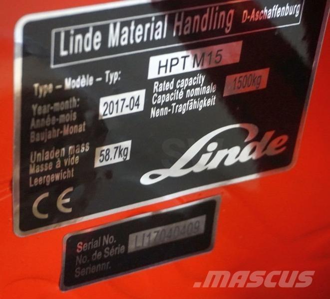 Linde HPT M 15 Kahvelkäru