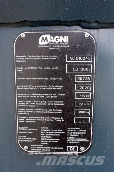 Magni 1000 L Muud