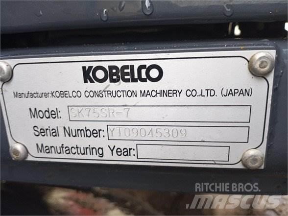Kobelco SK75SR-7 Roomikekskavaatorid