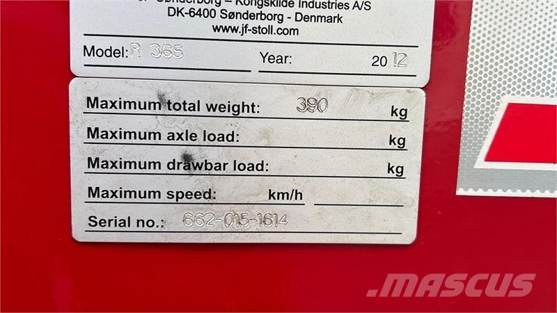 JF R 365 DS Vaalutid ja kaarutid