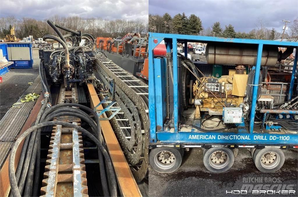 American Augers DD-1100 Horisontaalsed puurmasinad