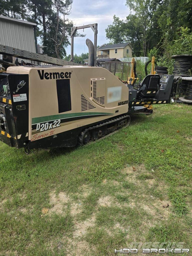 Vermeer D20x22 Series II Horisontaalsed puurmasinad