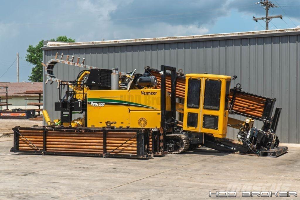 Vermeer D80x100 Series II Horisontaalsed puurmasinad