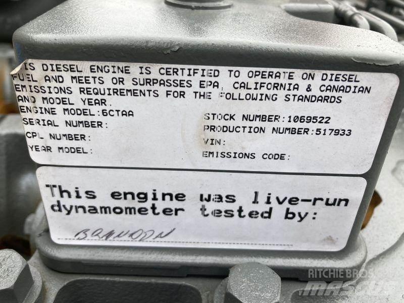 Cummins 6CT8.3 Mootorid