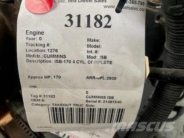 Cummins ISB Mootorid
