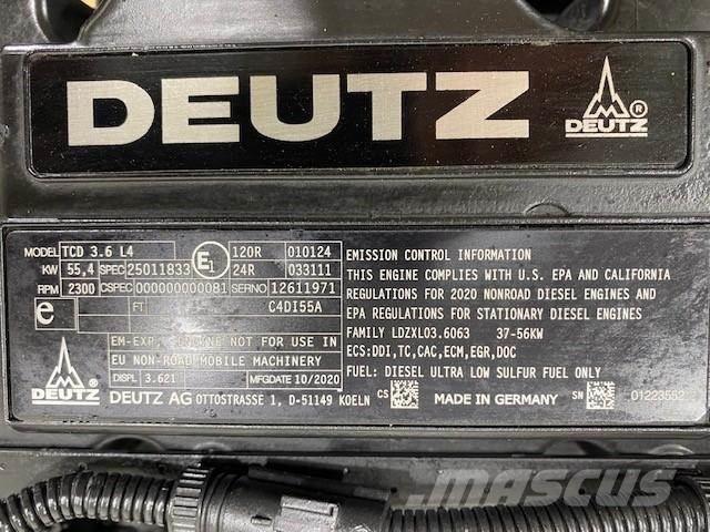 Deutz TCD3.6L4 Mootorid