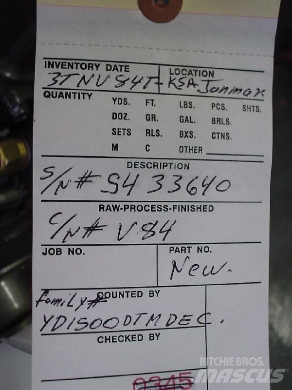 Yanmar 3TNV84T-BKSA Mootorid