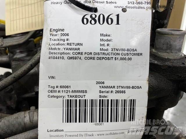 Yanmar 3TNV88-BDSA Mootorid