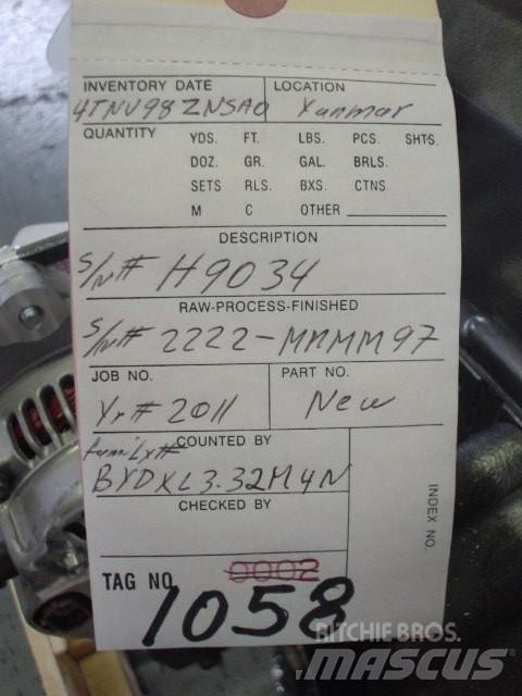 Yanmar 4TNV98-ZNSAD Mootorid