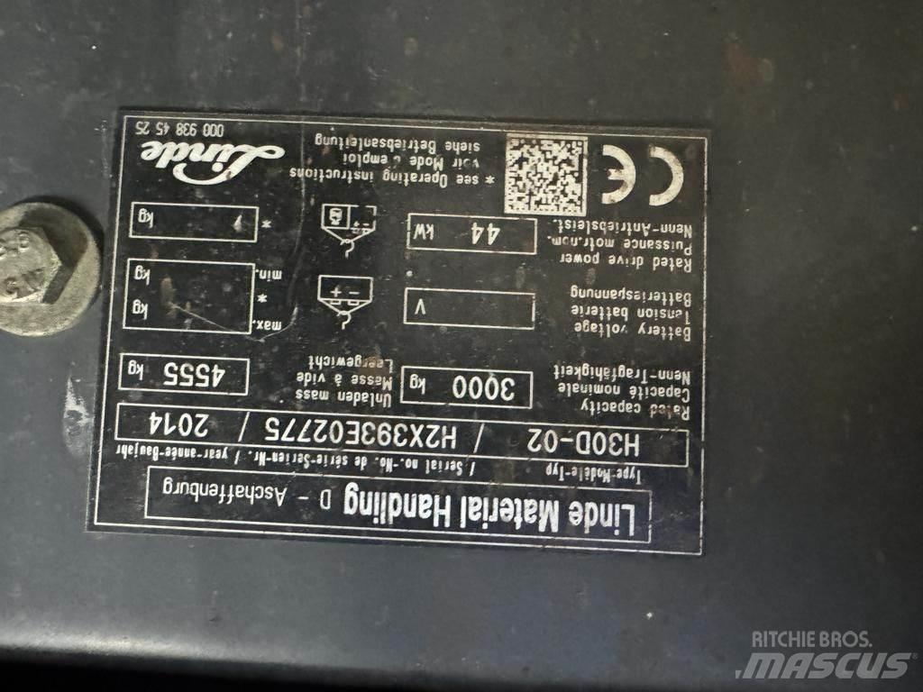 Linde H30D-02 Diiseltõstukid