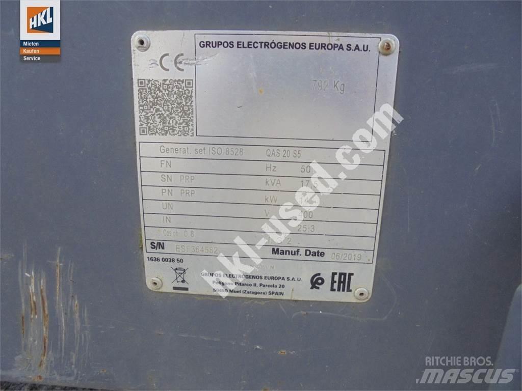 Atlas Copco QAS 20 Muud generaatorid