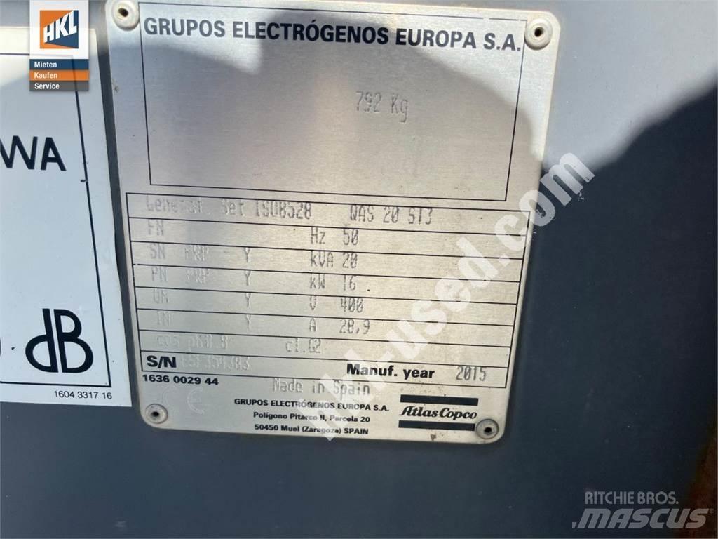 Atlas Copco QAS20 KDS Mobiilsed valgustusseadmed