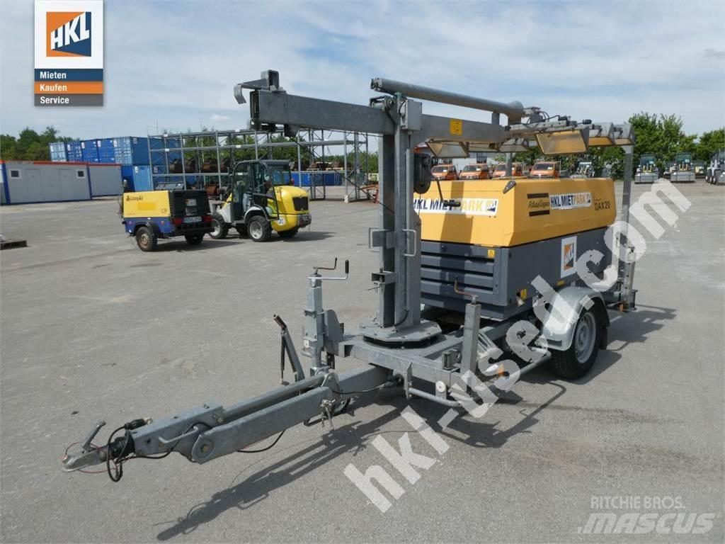 Atlas Copco QAX 20 DDLT Mobiilsed valgustusseadmed