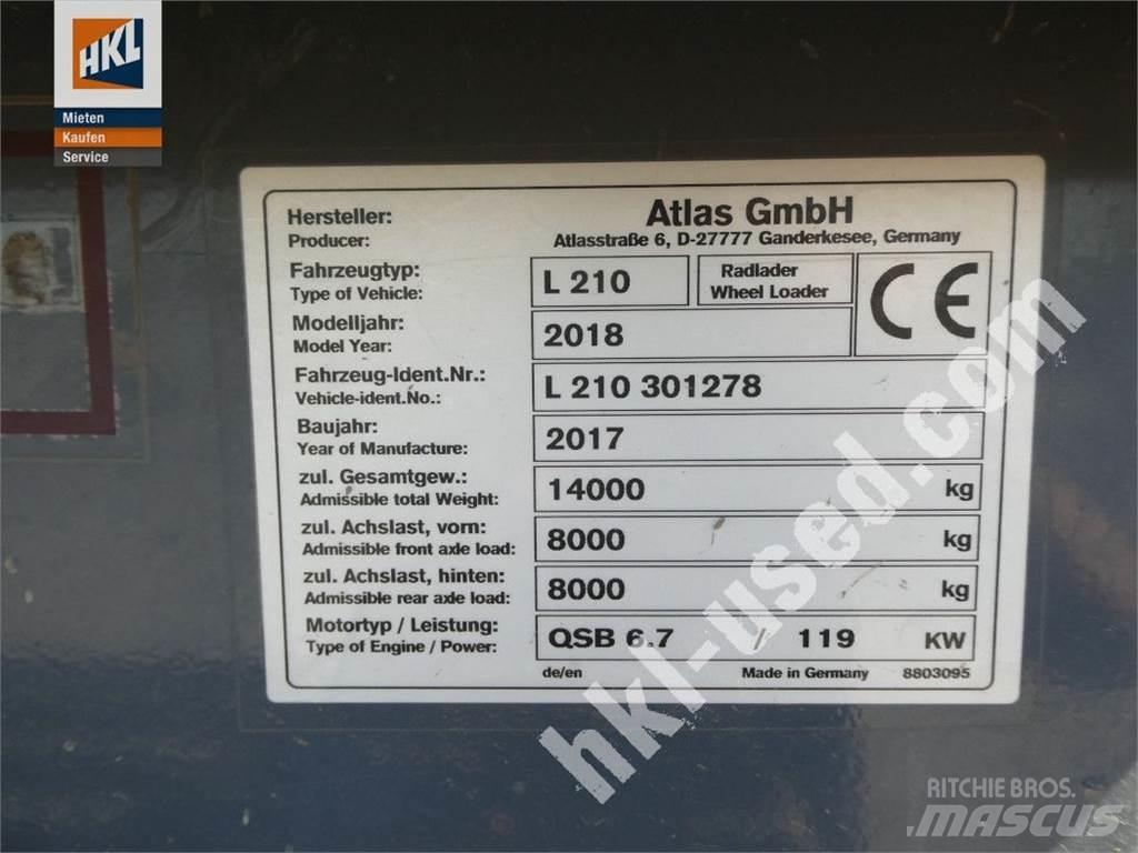 Atlas L 210 Rataslaadurid