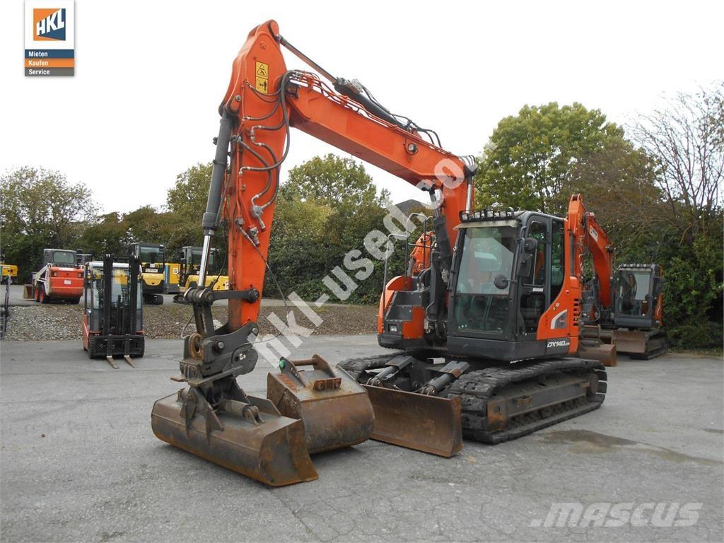 Doosan DX 140 LCR-5 Roomikekskavaatorid
