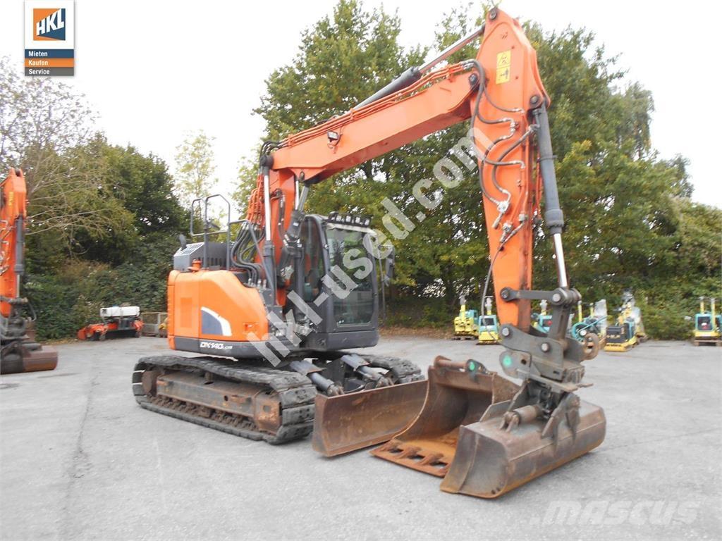 Doosan DX 140 LCR-5 Roomikekskavaatorid