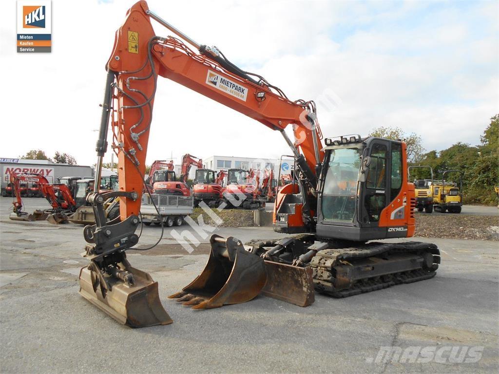 Doosan DX 140 LCR-5 Roomikekskavaatorid