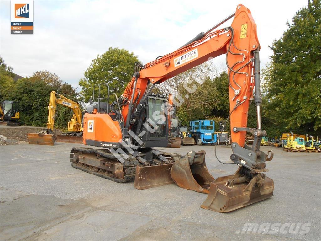 Doosan DX 140 LCR-5 Roomikekskavaatorid