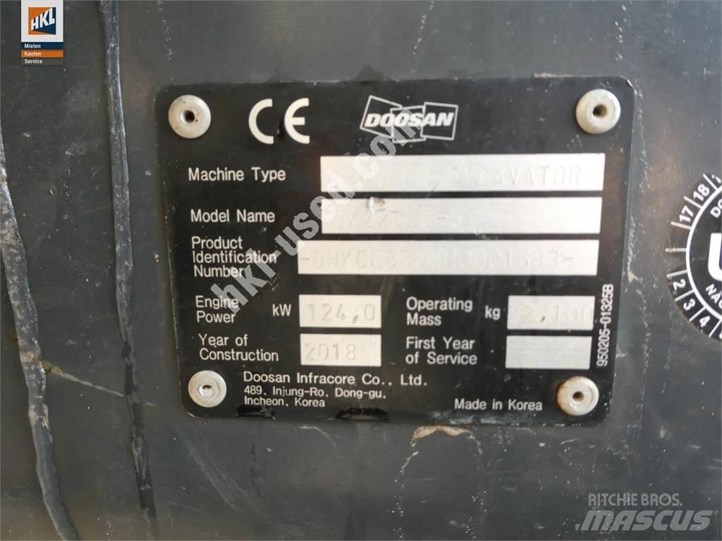 Doosan DX 225 LC-5 Roomikekskavaatorid