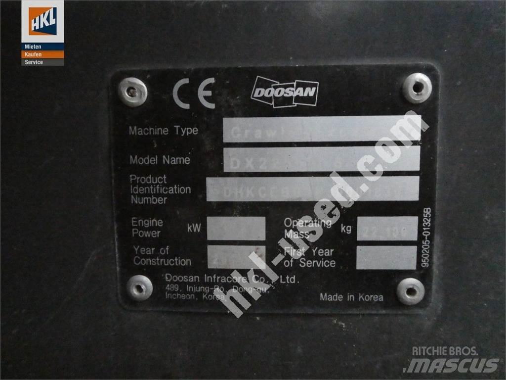 Doosan DX 225 LC-5 Roomikekskavaatorid