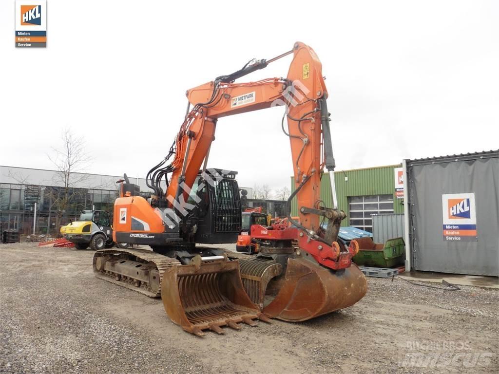 Doosan DX 235 LCR-5 Roomikekskavaatorid