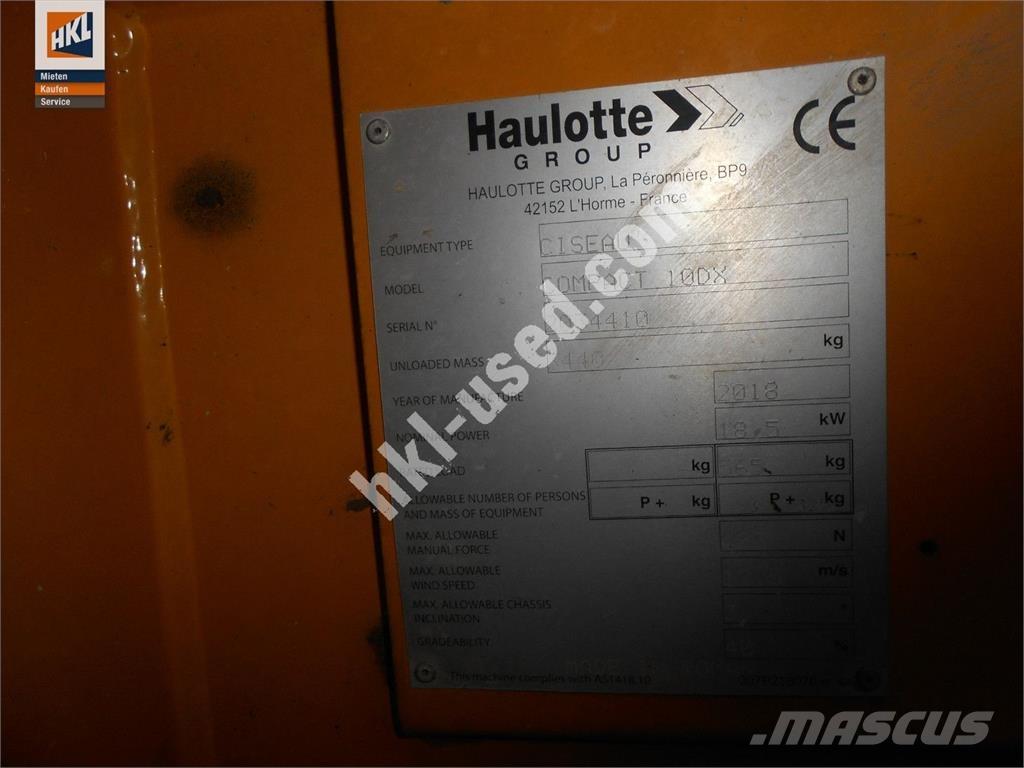 Haulotte COMPACT 10 DX Muu