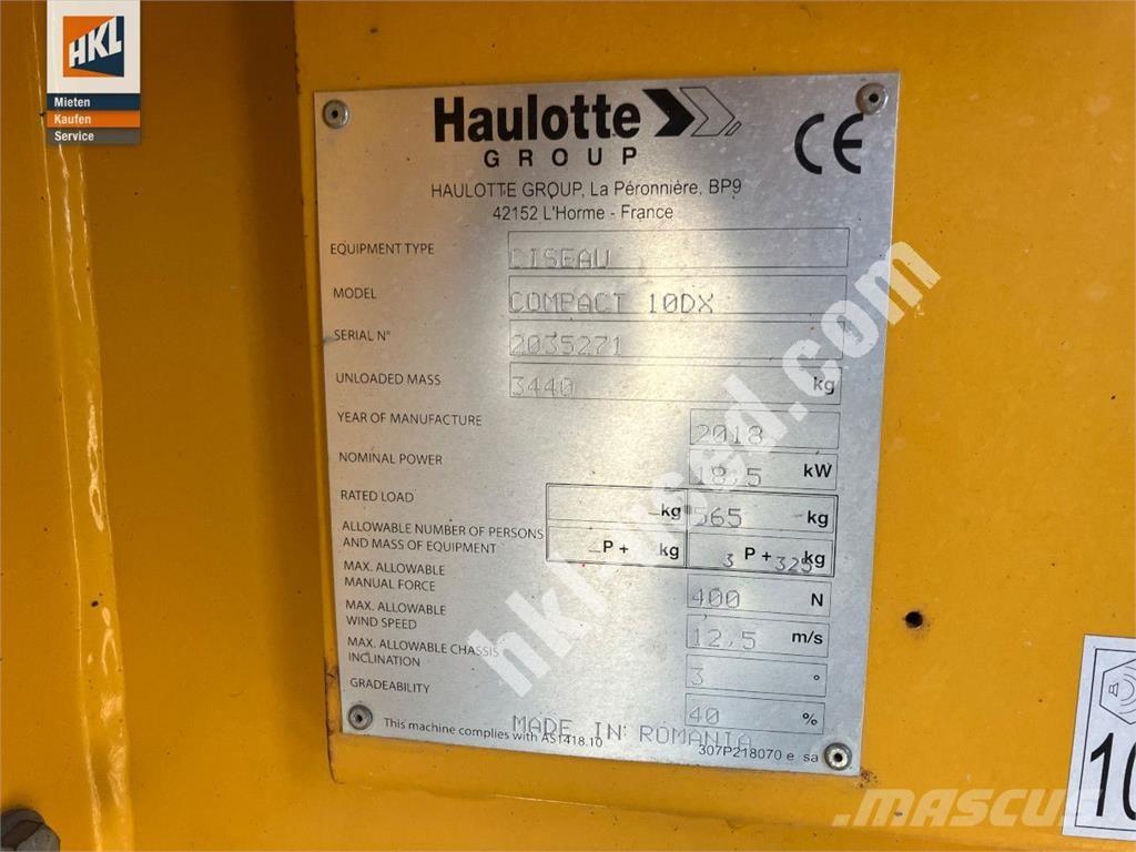 Haulotte COMPACT 10 DX Muu