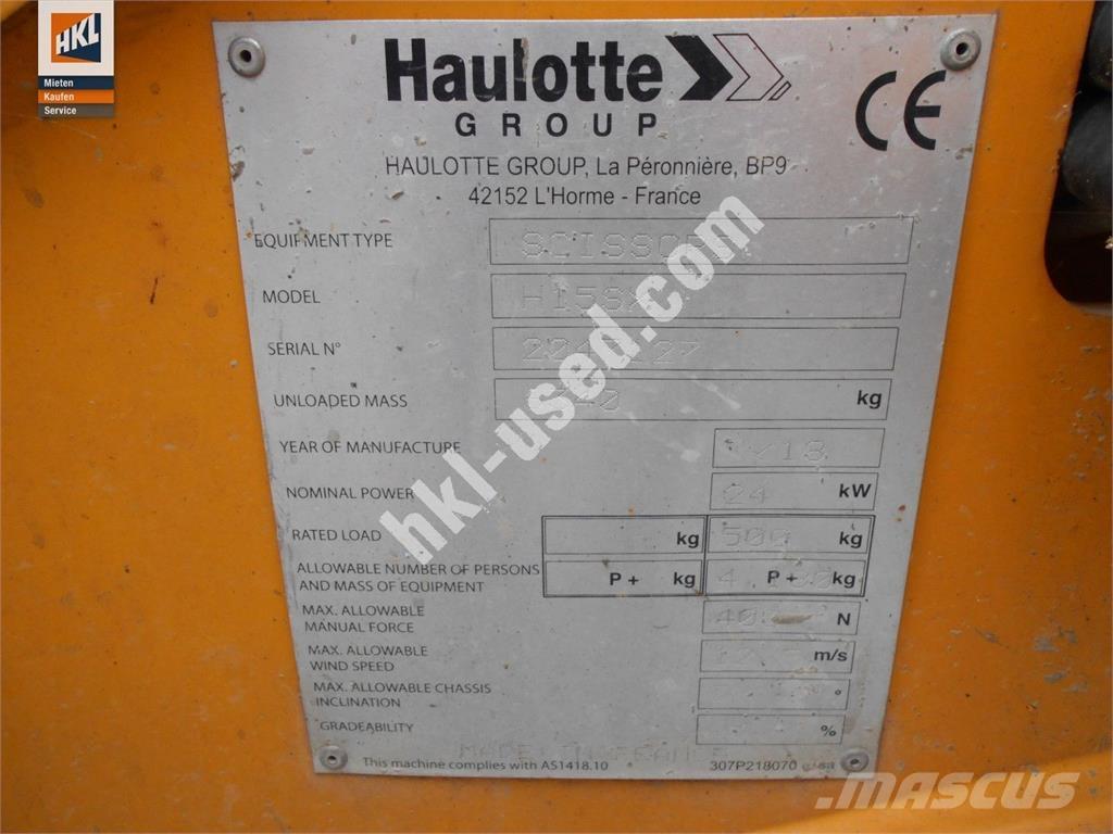 Haulotte H 15 SX Muu