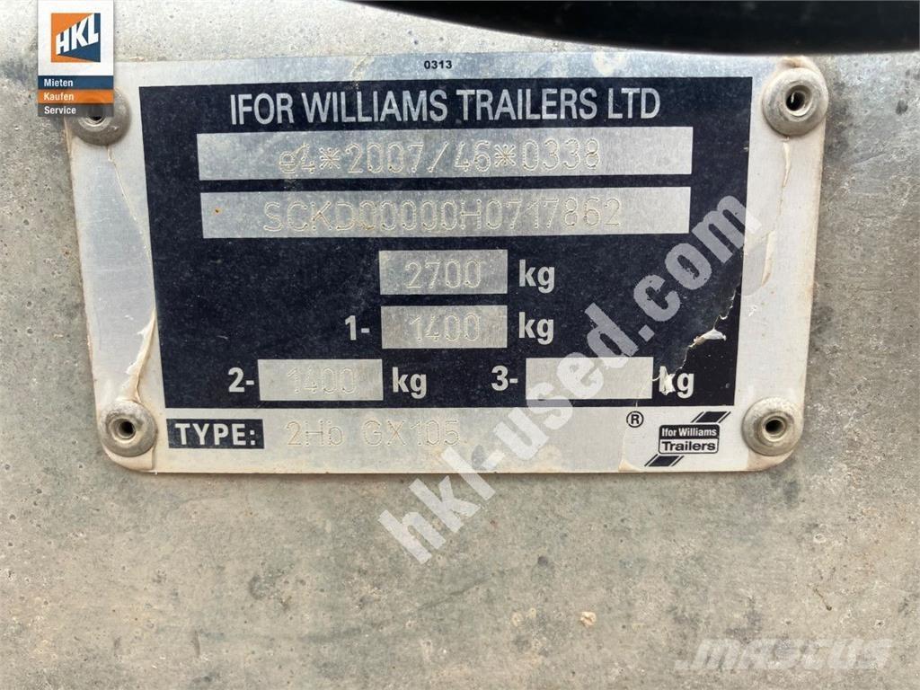Ifor Williams GX 105 Muu