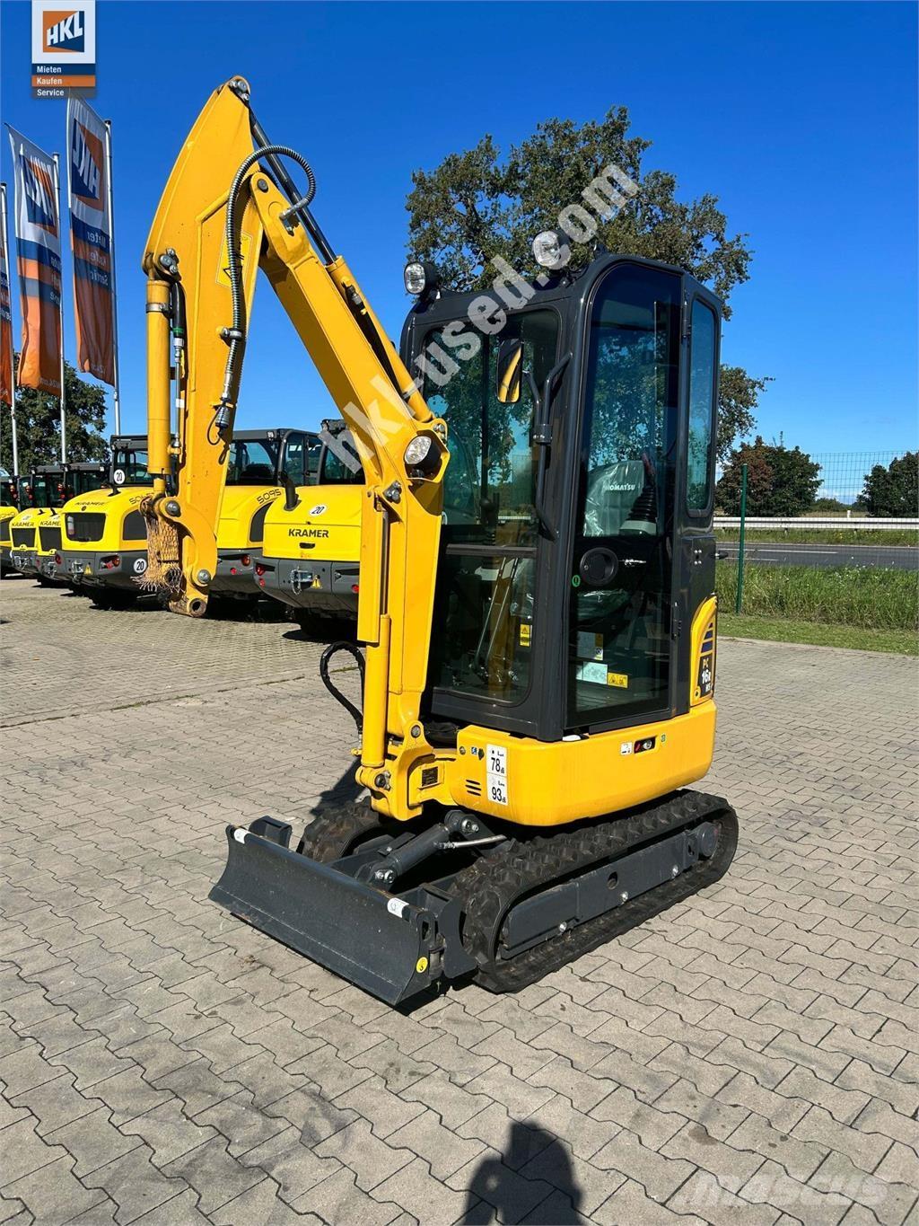 Komatsu PC 16 R-3HS Miniekskavaatorid < 7 t
