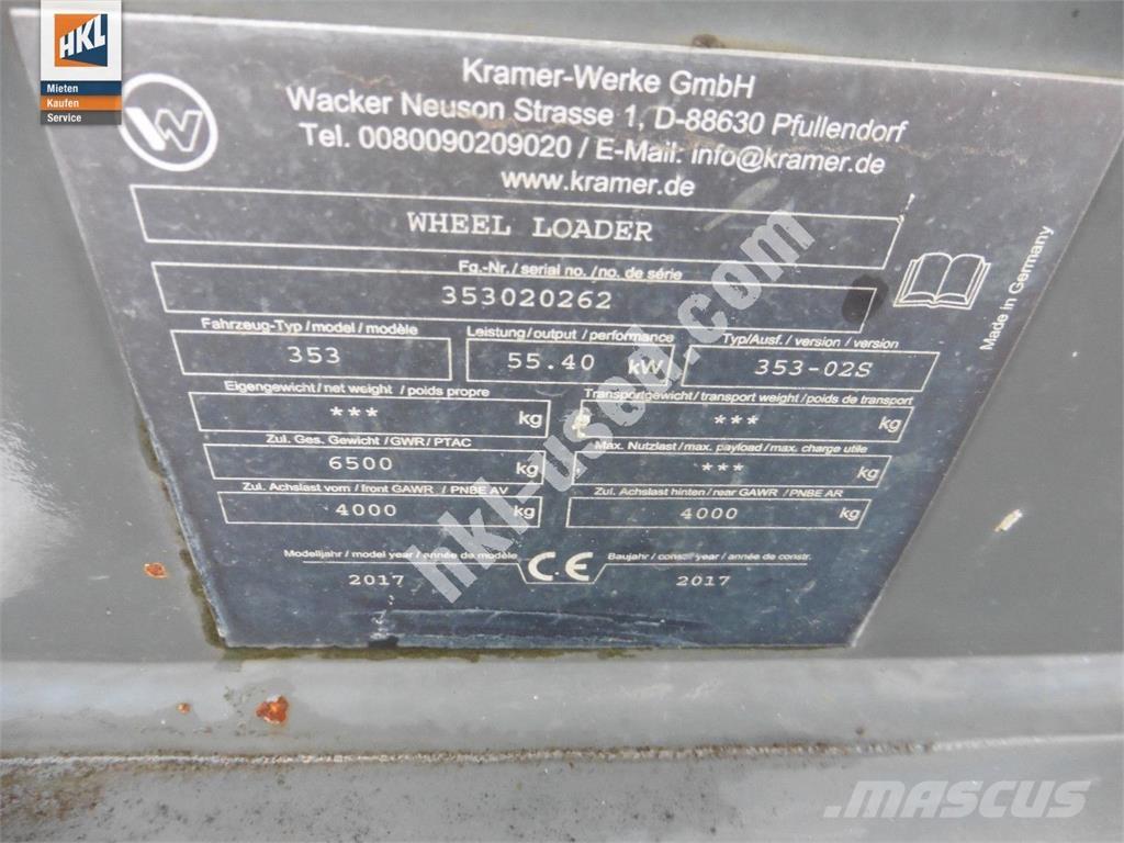 Kramer 5095 Rataslaadurid