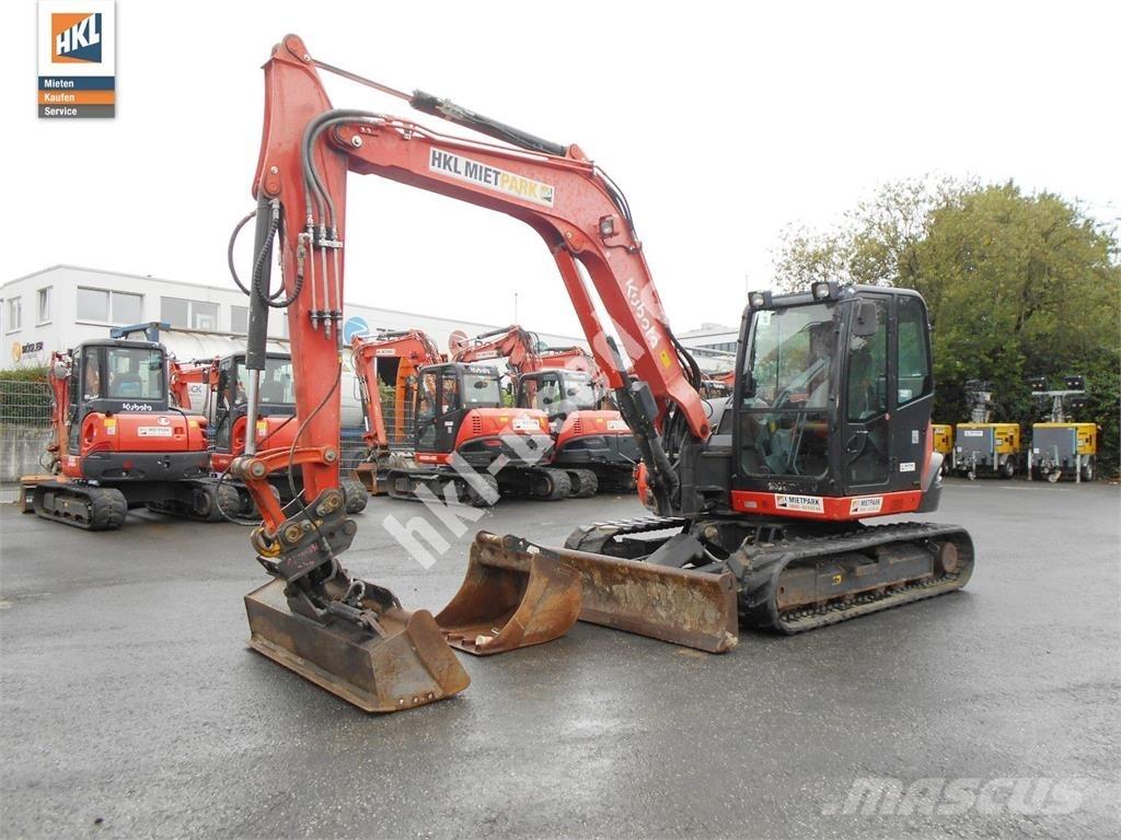 Kubota KX 080-4 Miniekskavaatorid < 7 t