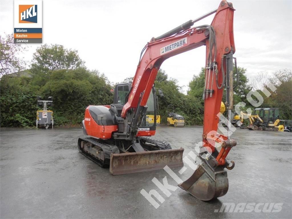 Kubota KX 080-4 Miniekskavaatorid < 7 t