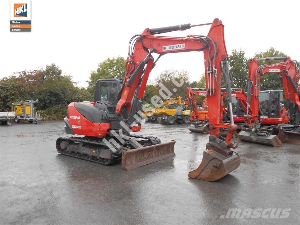 Kubota KX 080-4 Miniekskavaatorid < 7 t