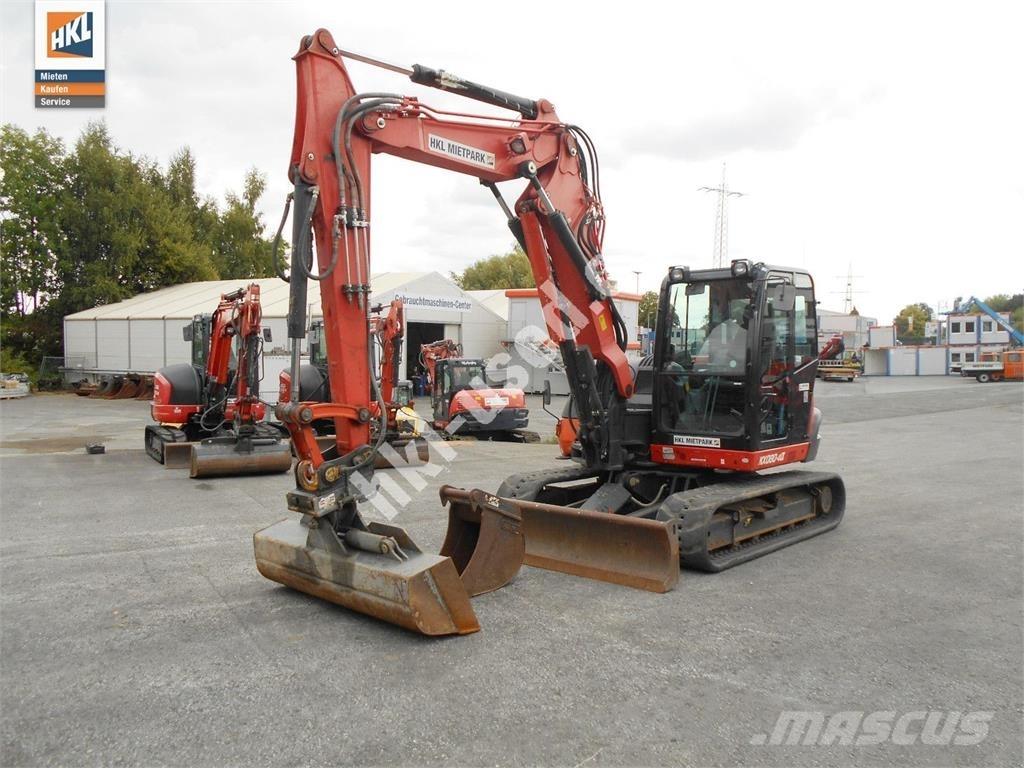 Kubota KX 080-4 Miniekskavaatorid < 7 t