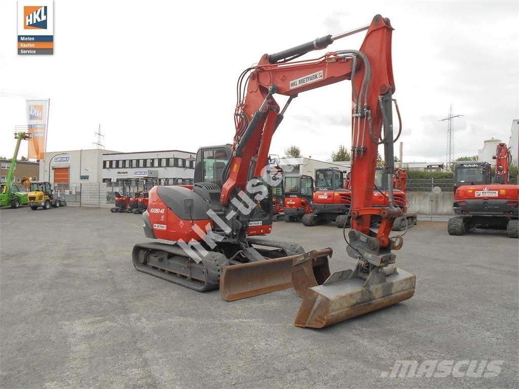Kubota KX 080-4 Miniekskavaatorid < 7 t