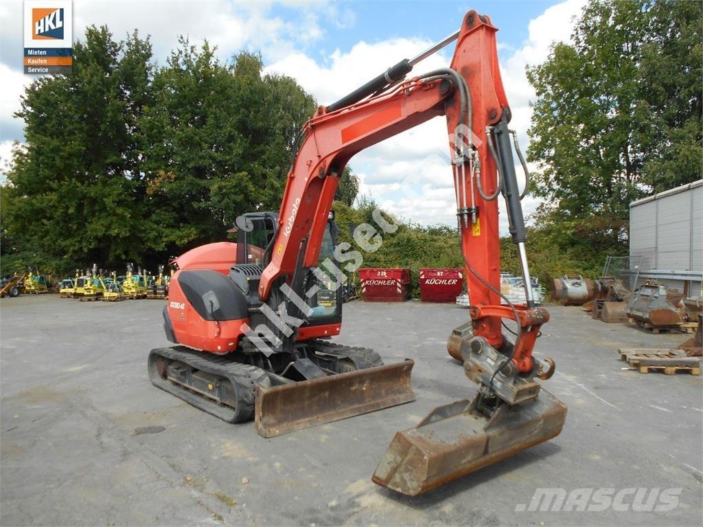 Kubota KX 080-4 Miniekskavaatorid < 7 t