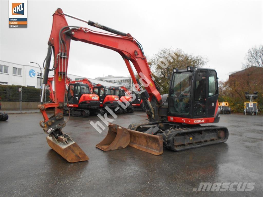 Kubota KX 080-4 Miniekskavaatorid < 7 t