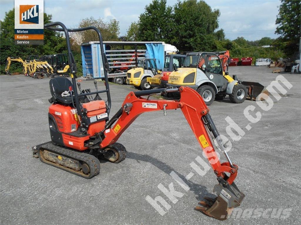 Kubota U 10-3 Miniekskavaatorid < 7 t