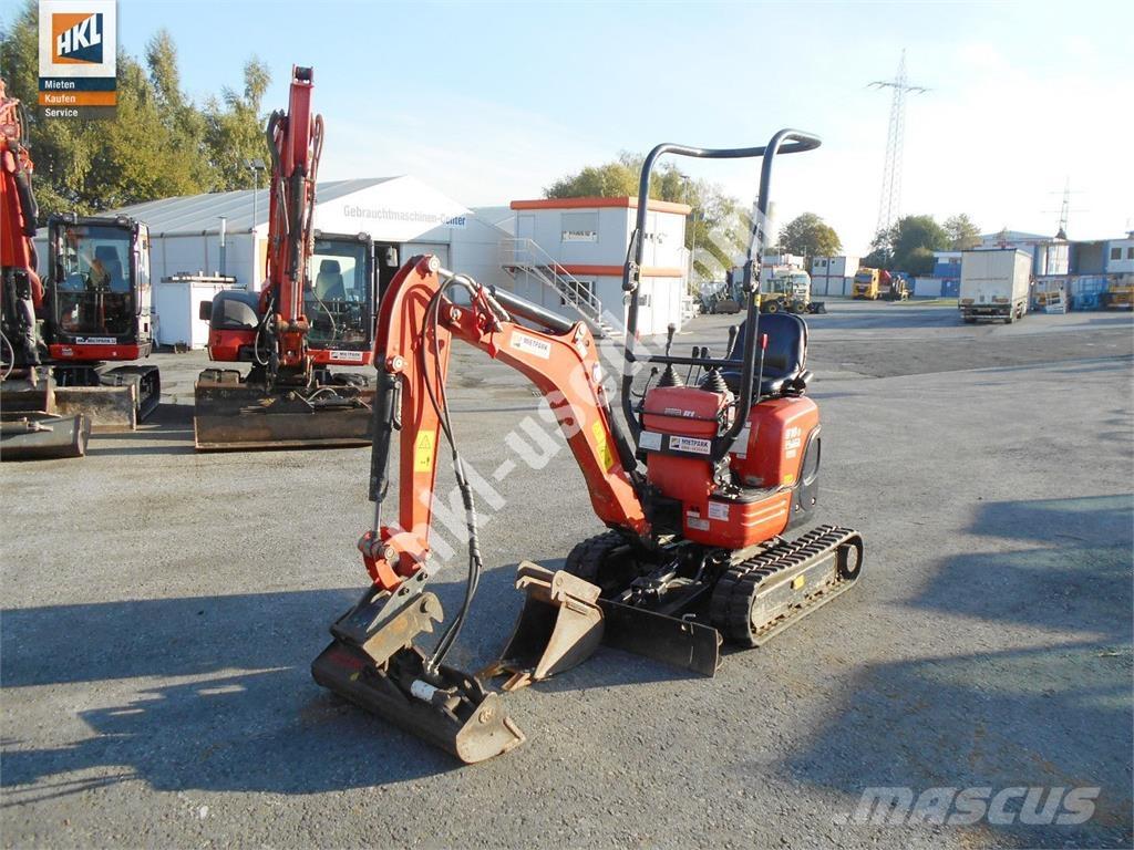 Kubota U 10-3 Miniekskavaatorid < 7 t